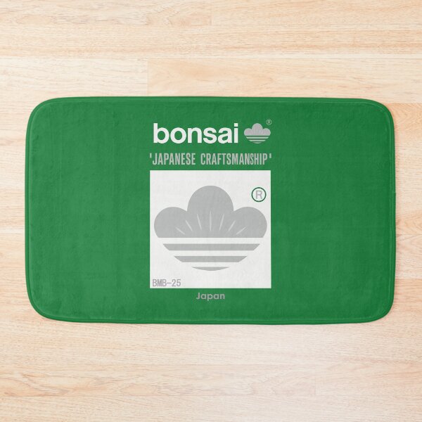 Item preview, Bonsai Japanese Crest Logo　 classic Green × light gray designed and sold by YellowMagicJP.