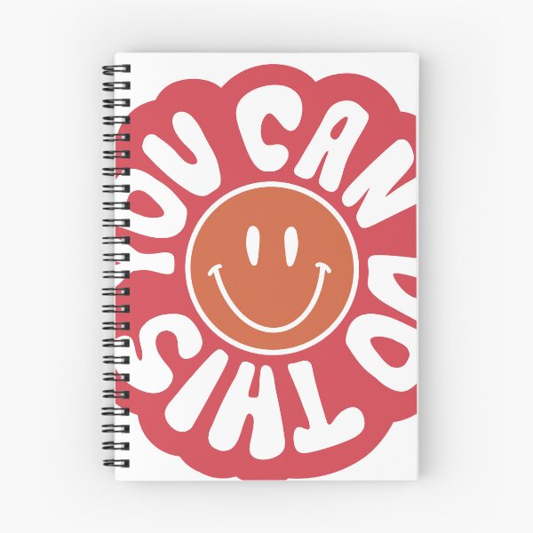 Item preview, You Can Do This – Retro Smiley Flower Motivational Design designed and sold by andry01.