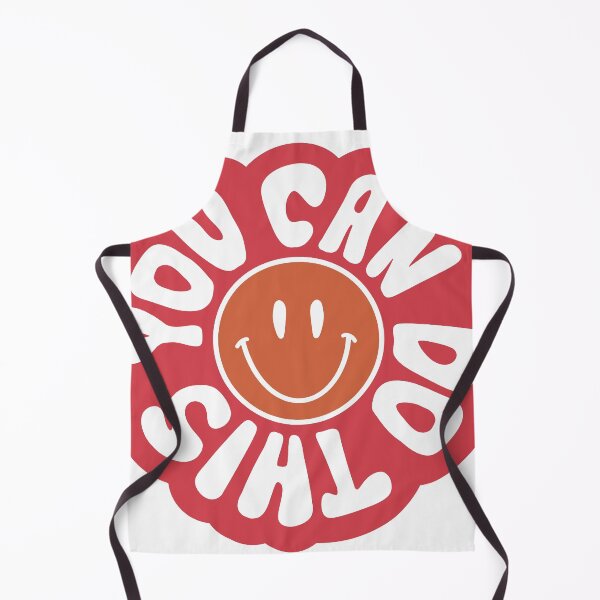 Item preview, You Can Do This – Retro Smiley Flower Motivational Design designed and sold by andry01.