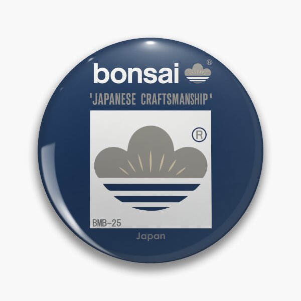 Item preview, Bonsai Japanese Crest Logo　classic Navy designed and sold by YellowMagicJP.