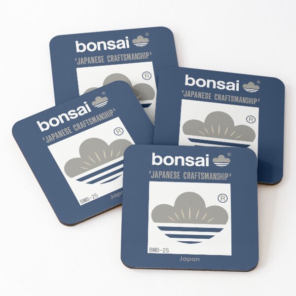 Item preview, Bonsai Japanese Crest Logo　classic Navy designed and sold by YellowMagicJP.