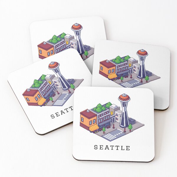 Item preview, Travel Destination - Seattle  designed and sold by Pixel Nuts.