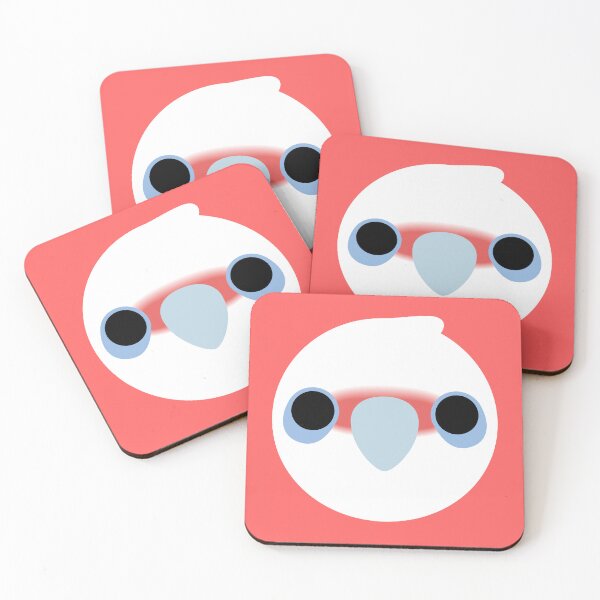Item preview, The face of a Western corella designed and sold by INKOYADO.