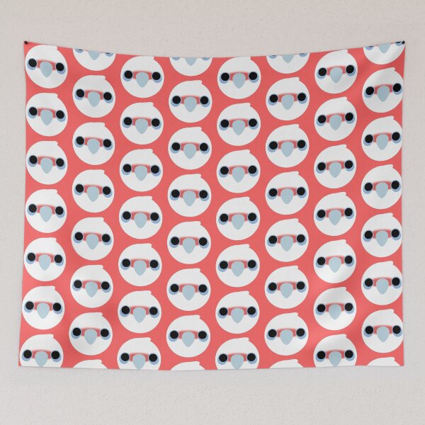 Item preview, The face of a Western corella designed and sold by INKOYADO.