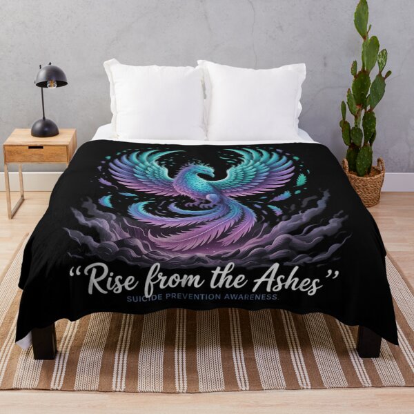 Item preview, Suicide Prevention Awareness - Phoenix Rise from the Ashes designed and sold by aidenpier.