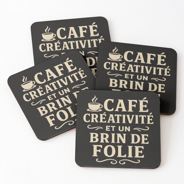 Item preview, ☕ Coffee, Creativity & A Touch of Madness – Humorous Design for Coffee Lovers and Creatives designed and sold by Japonmania : "le style venu du coeur ".