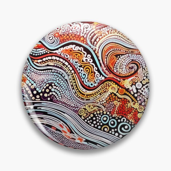 Item preview, Sacred Pathways, Aboriginal Inspired Art designed and sold by helgekerler.