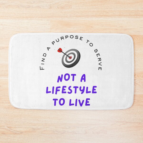 Item preview, Find a purpose in life unique typography designed and sold by Sam-DesignMart.