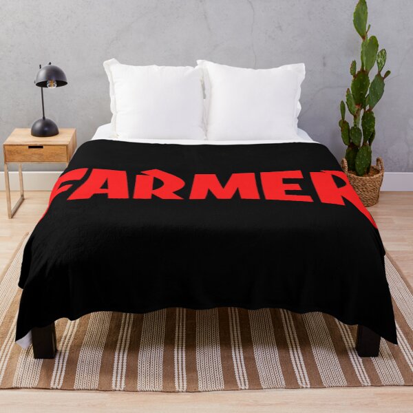 Item preview, Cool farmer logo Red Color designed and sold by YellowMagicJP.