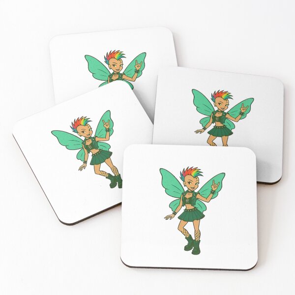 Item preview, I'm Just a Punk Rocker with wings designed and sold by Spooky Sticker Lady.