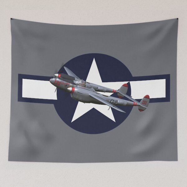 Item preview, P-38 star and bar designed and sold by Dingo-Digital.