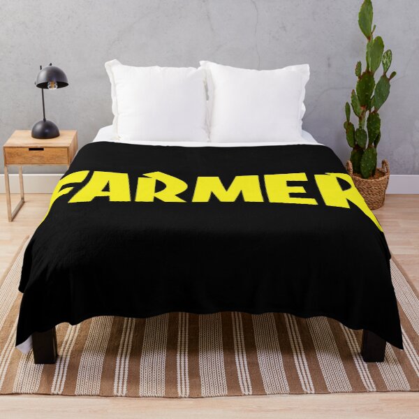 Item preview, Cool farmer logo Yellow Color designed and sold by YellowMagicJP.