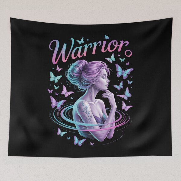 Item preview, Suicide Prevention Warrior Woman Strong Girl Semi Colon designed and sold by aidenpier.