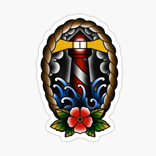 Item preview, Lighthouse Tattoo  designed and sold by Dean Maddern Tattooist.