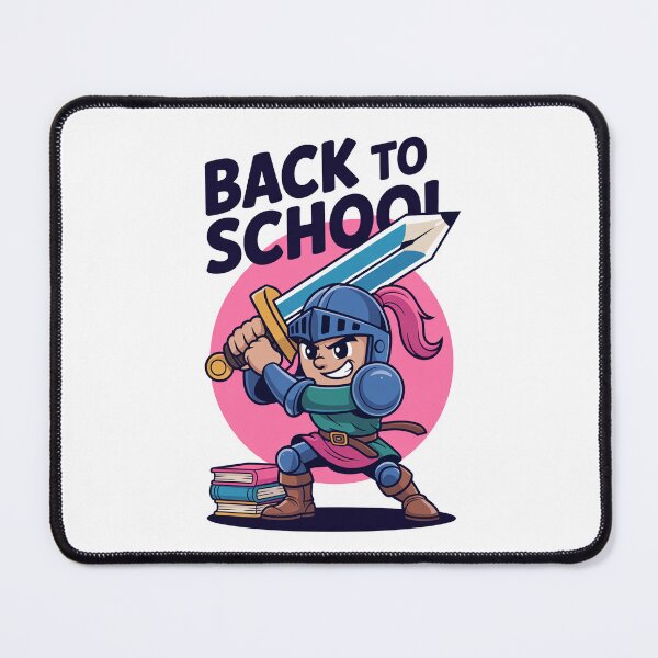 Item preview, Back to School Knight with Pencil Sword designed and sold by MonkiFlipp.