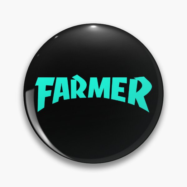 Item preview, Cool farmer logo　SkyBlue Color designed and sold by YellowMagicJP.