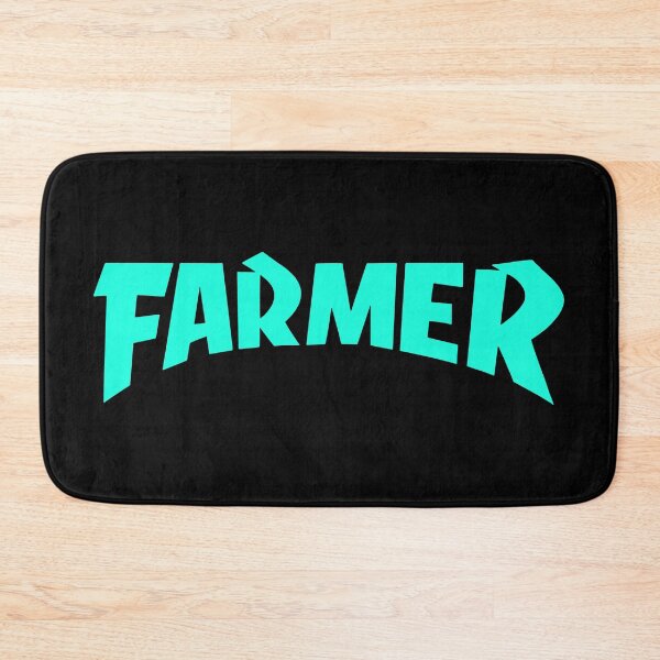 Item preview, Cool farmer logo　SkyBlue Color designed and sold by YellowMagicJP.
