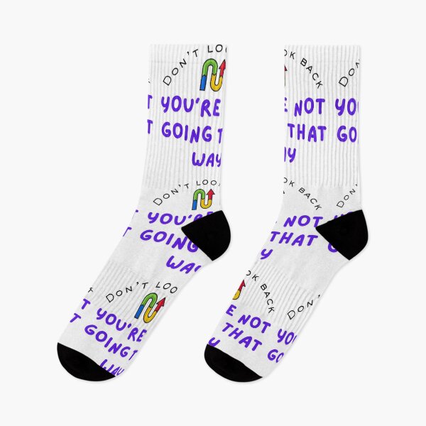 Item preview, Don't look back motivational classical designed and sold by Sam-DesignMart.