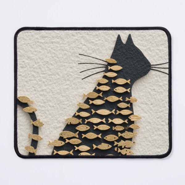 Item preview, Cat and fish_V11 designed and sold by Karen Lee J.
