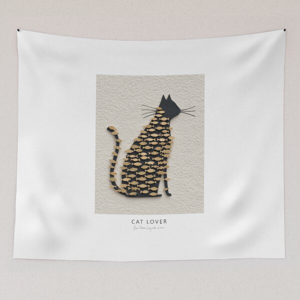 Item preview, Cat and fish_V11 designed and sold by Karen Lee J.