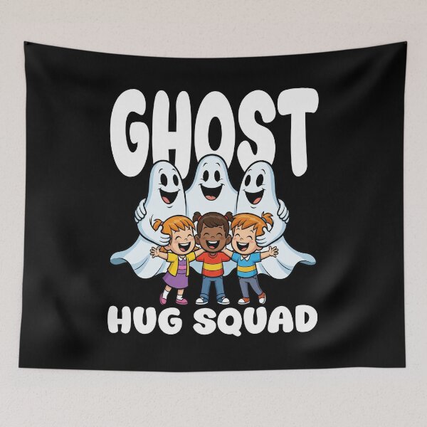 Item preview, GHOST HUG SQUAD - GHOST HALLOWEEN designed and sold by KEF Custom.