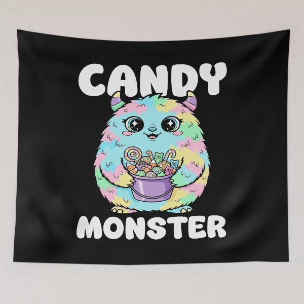 Item preview, CANDY MONSTER - MONSTER HALLOWEEN designed and sold by KEF Custom.