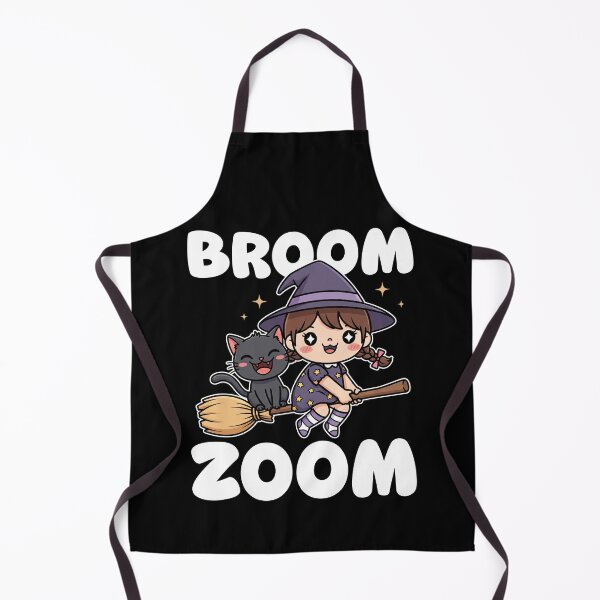Item preview, BROOM ZOOM - WITCH HALLOWEEN designed and sold by KEF Custom.