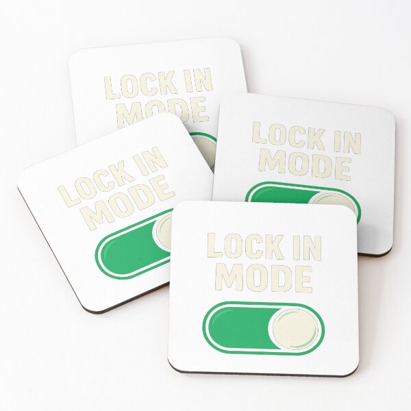 Item preview, Lock In Mode – Motivational Switch Design designed and sold by Print_Drip.