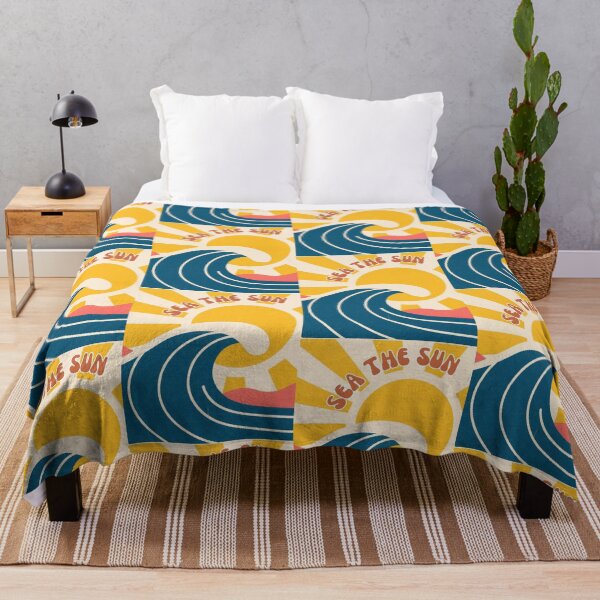 Item preview, Sea The Sun Retro designed and sold by Lucky.Z.