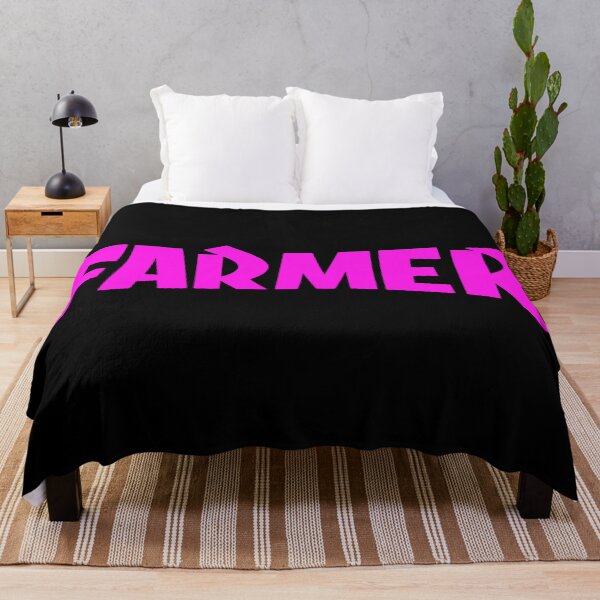 Item preview, Cool farmer logo Pink designed and sold by YellowMagicJP.
