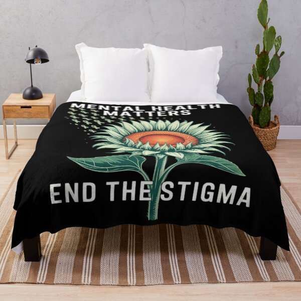 Item preview, Mental Health Matters Suicide Awareness End the Stigma designed and sold by tearbytea.