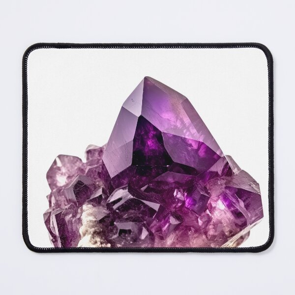 Item preview, Raw Amethyst Cluster, Minimalist Crystal Art designed and sold by helgekerler.