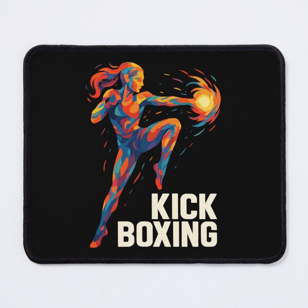 Item preview, Kickboxer cool abstract power kickboxing gift designed and sold by Pineapple-Tree.