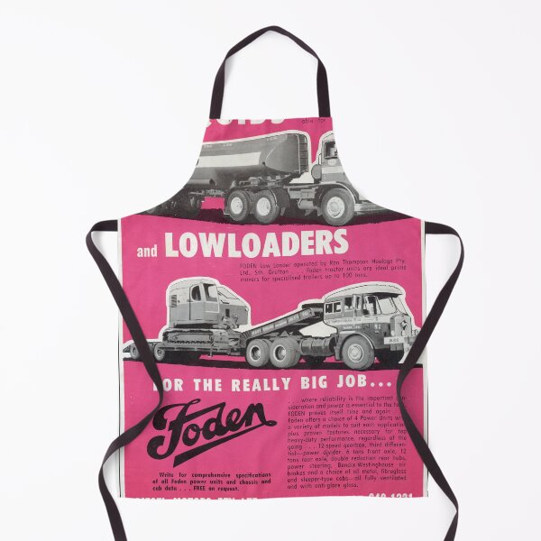 Item preview, 1963 Foden Truck Vintage Advert - Aussie Heavy Hauler Art - Built for Liquids, Low Loaders & Big Jobs designed and sold by taspaul.