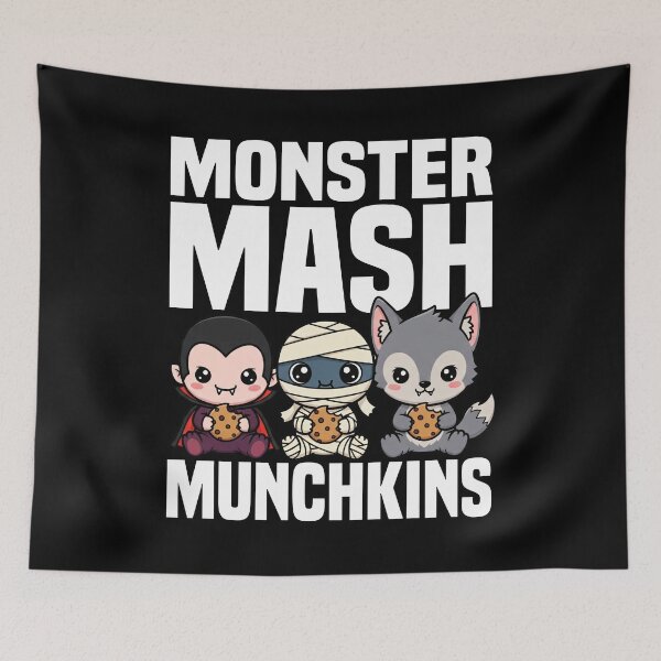 Item preview, MONSTER MASH MUNCHKINS - MONSTER HALLOWEEN designed and sold by KEF Custom.