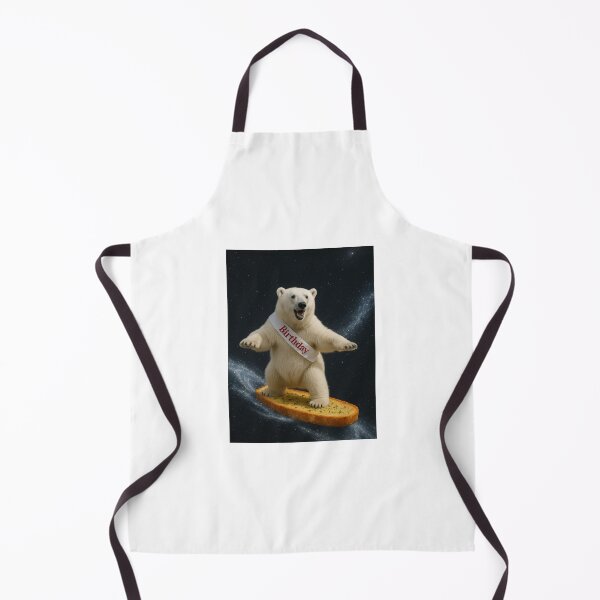 Item preview, Polar Bear in Galaxy boba tea garlic bread sash happy birthday kawaii gift christmas designed and sold by CheeseBlueprint.