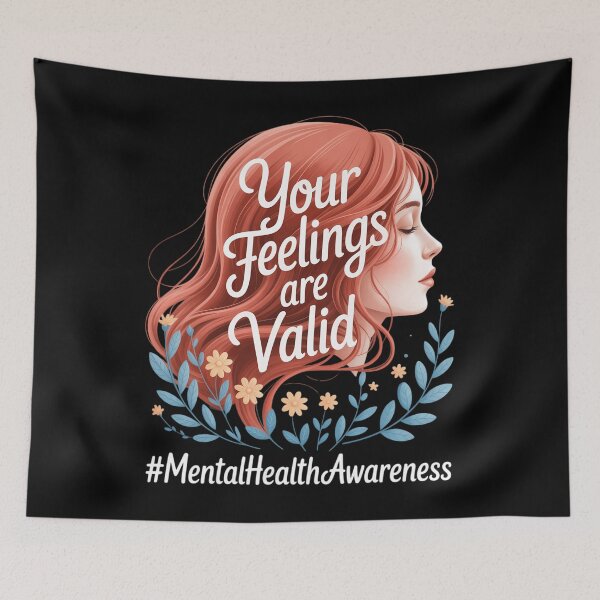 Item preview, Your Feeling Are Valid Mental Health Awareness designed and sold by tearbytea.