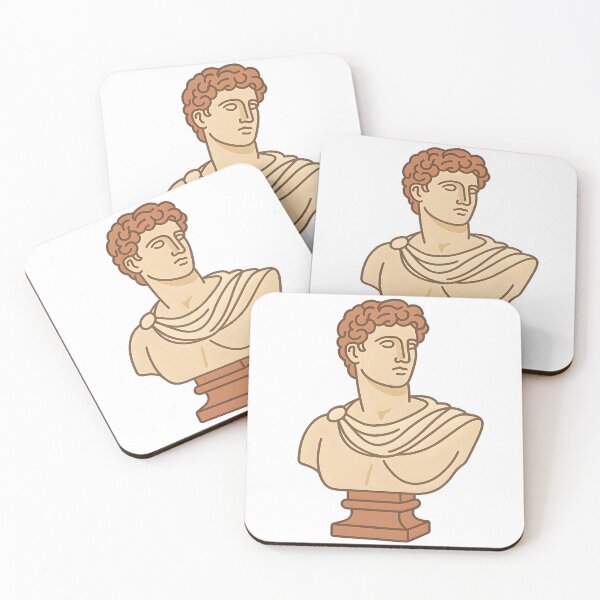 Item preview, Roman Male Bust Illustration designed and sold by dionisoldschool .