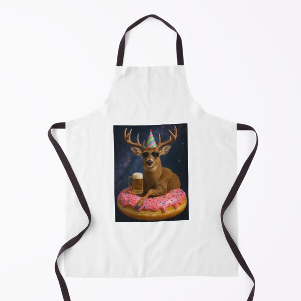Item preview, Deer in Galaxy beer donut happy birthday kawaii gift christmas designed and sold by CheeseBlueprint.