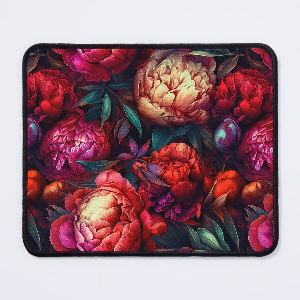 Item preview, Moody Peony Luxury, Dark Romantic Florals designed and sold by helgekerler.