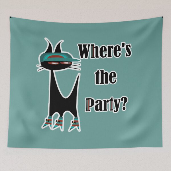 Item preview, Where's the Party designed and sold by WandaRichards.