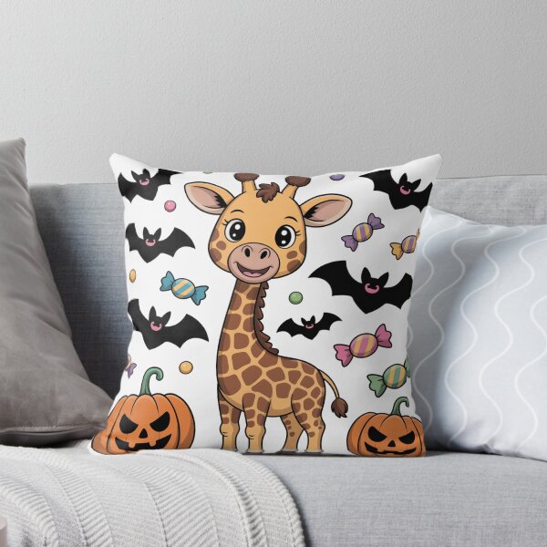 Item preview, Cute Illustration of Giraffe in Halloween designed and sold by YourSocialBae.