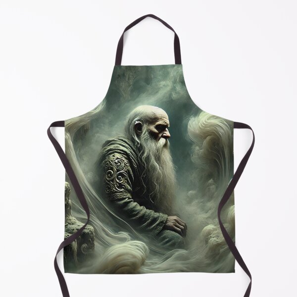 Item preview, "Niping – Norse Dwarf of Silence and Stone | Mythic Fantasy Dvergr Art Print" designed and sold by Umbra666.