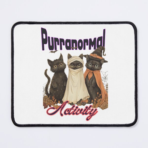 Item preview, Purranormal Cativity Halloween T-Shirt designed and sold by TheNyneShop.