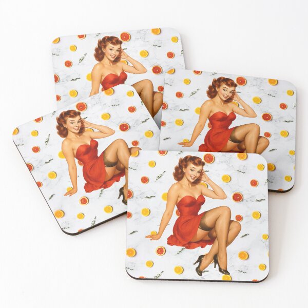 Item preview, Retro Redhair Pin-Up designed and sold by Pin-Up Luxe Collective.