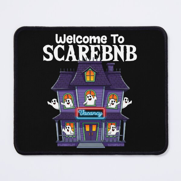 Item preview, WELCOME TO SCAREBNB - GHOST HALLOWEEN designed and sold by KEF Custom.