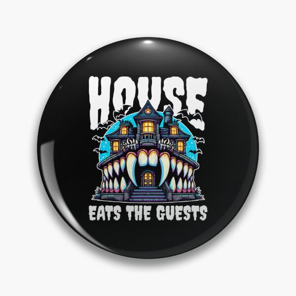 Item preview, THE HOUSE EATS THE GUESTS - HAUNTED HOUSE HALLOWEEN designed and sold by KEF Custom.