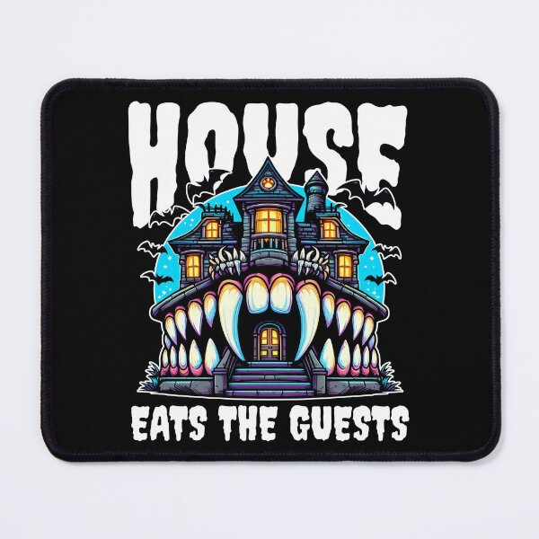Item preview, THE HOUSE EATS THE GUESTS - HAUNTED HOUSE HALLOWEEN designed and sold by KEF Custom.