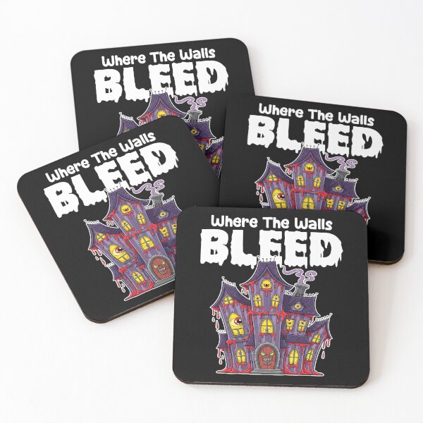 Item preview, WHERE THE WALLS BLEED - HAUNTED HOUSE HALLOWEEN designed and sold by KEF Custom.