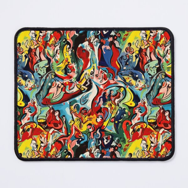 Item preview, Abstract Ring of Nibelung, Cubist Opera Art designed and sold by helgekerler.